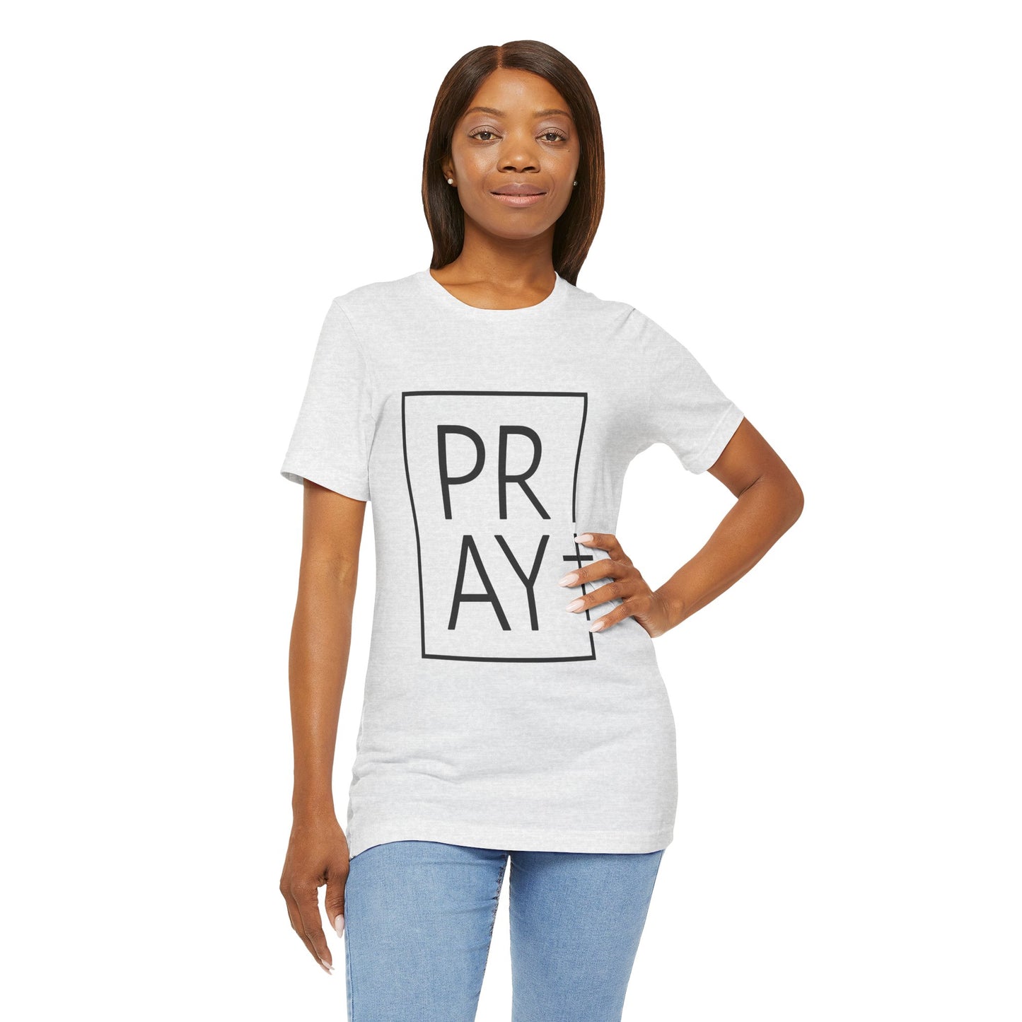 Prayer-Inspired Unisex Tee, Faith T-Shirt, Spiritual Apparel, Christian Gift, Casual Wear, Motivation Shirt