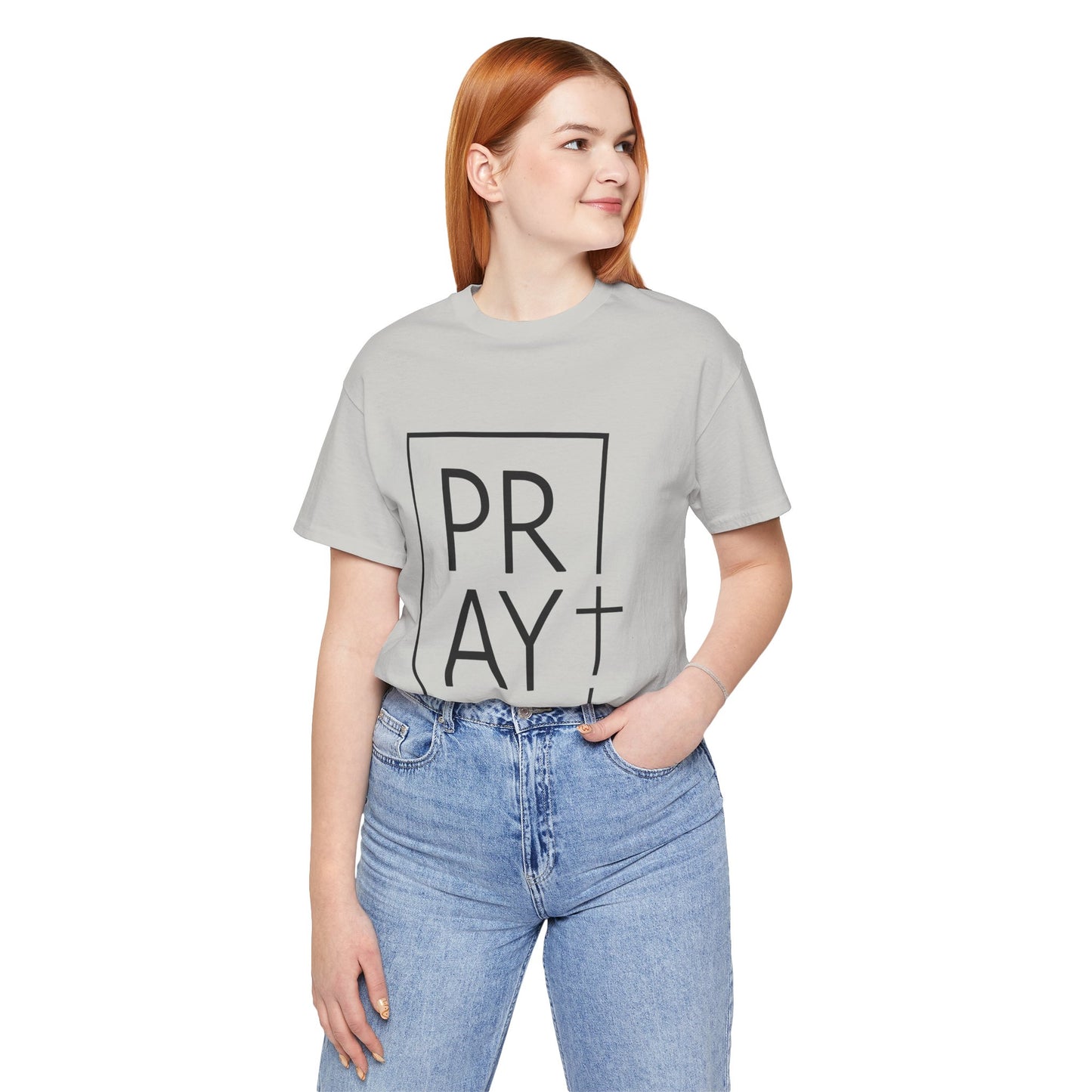 Prayer-Inspired Unisex Tee, Faith T-Shirt, Spiritual Apparel, Christian Gift, Casual Wear, Motivation Shirt