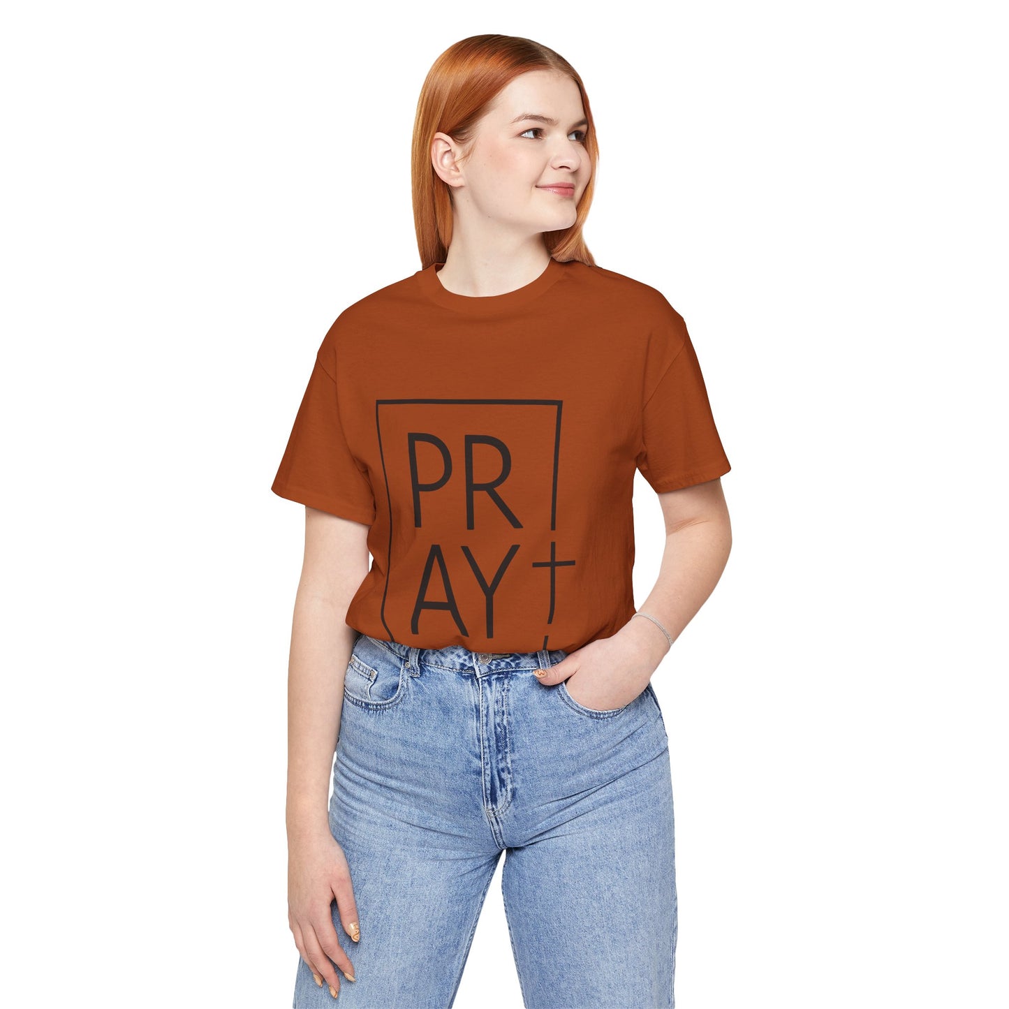 Prayer-Inspired Unisex Tee, Faith T-Shirt, Spiritual Apparel, Christian Gift, Casual Wear, Motivation Shirt