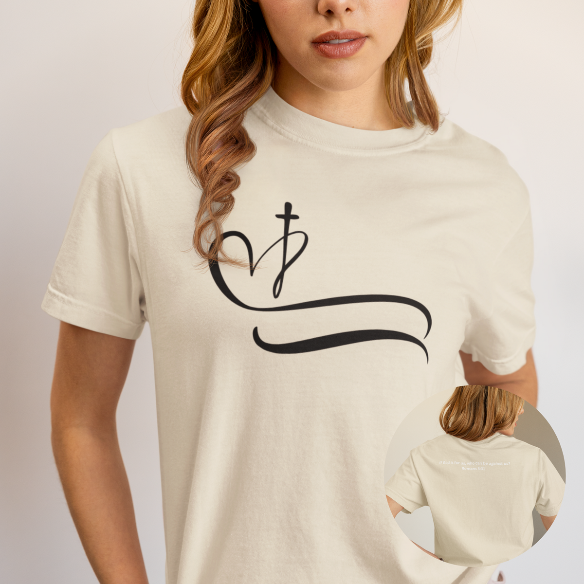 HEART AT THE CROSS WOMEN'S TEE